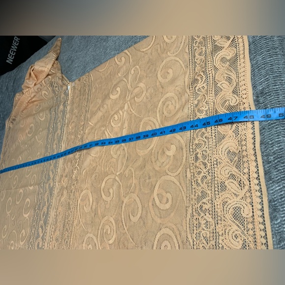 3/$20 Charming Charlie Women’s Lace Fringe Shawl Wrap Scarf Pashmina Tartan OS - Picture 8 of 10